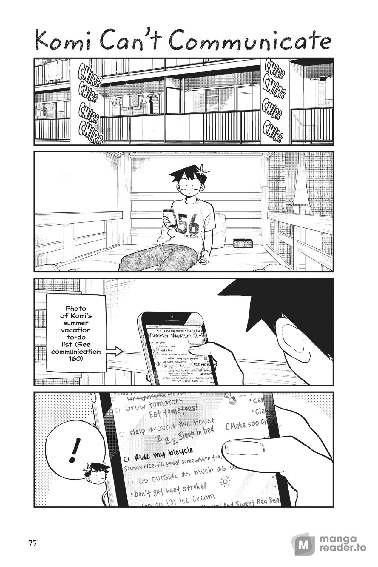 Komi Can’t Communicate, Chapter 187 image 01